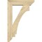 Ekena Millwork Imperial Slat Rough Sawn Bracket w/ Offset Brace, Douglas Fir, 6"W x 22"D x 34"H BKT0604X22X34IMP06RDF - alternate 3